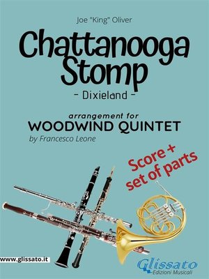 cover image of Chattanooga Stomp--Woodwind Quintet score & parts